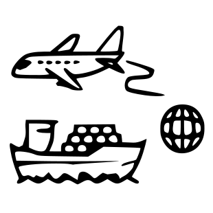 Seafreight and airfreight