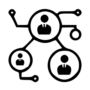 Network and connection icon